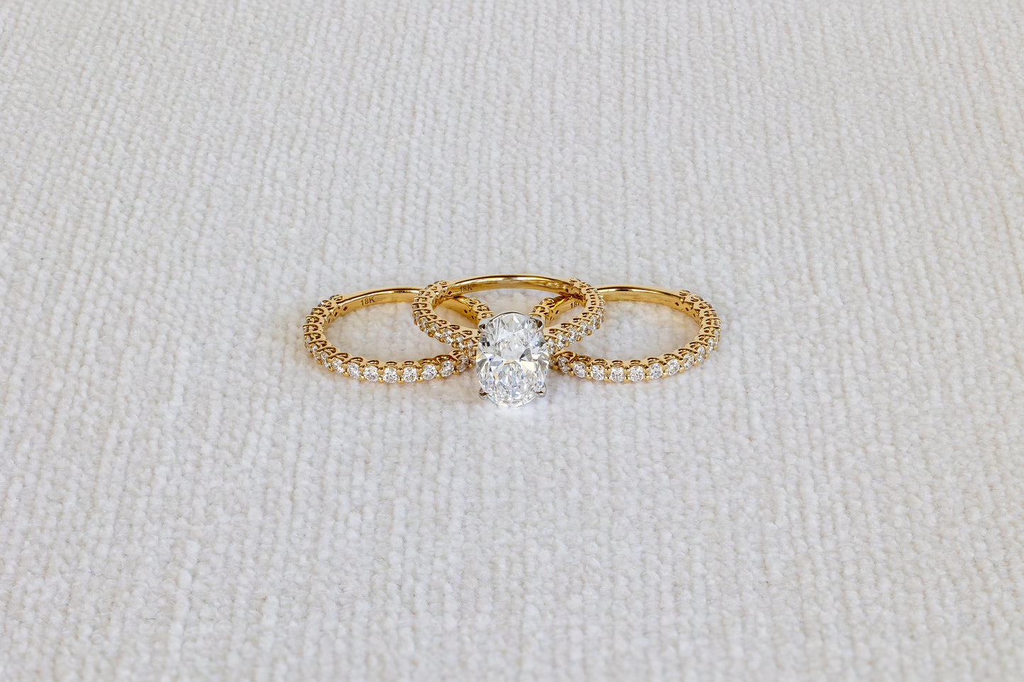 Diamond Eternity Band in U Shape Setting