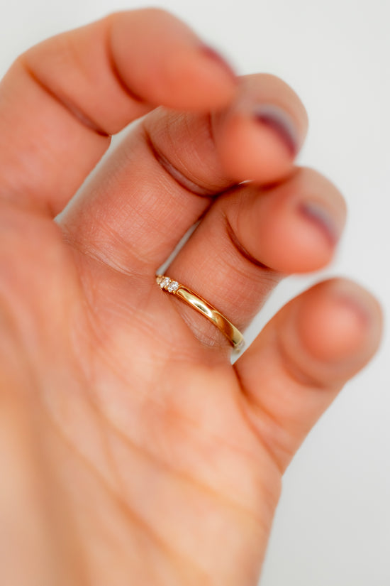 Diamond 3/4 Around Ring