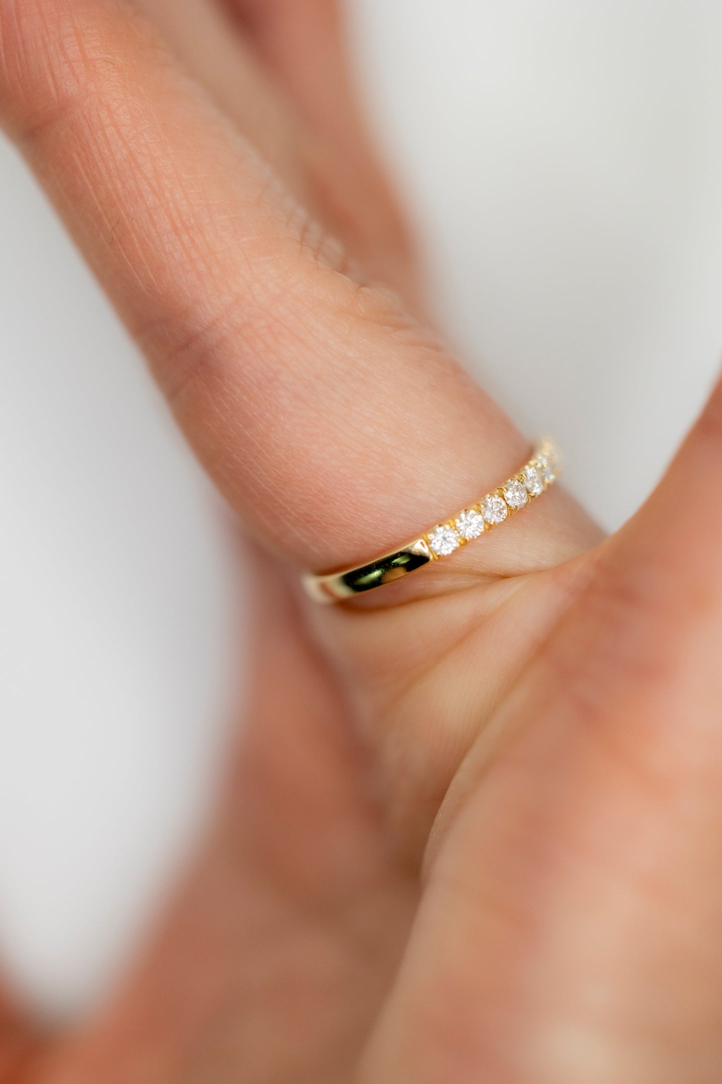 Diamond 3/4 Around Ring
