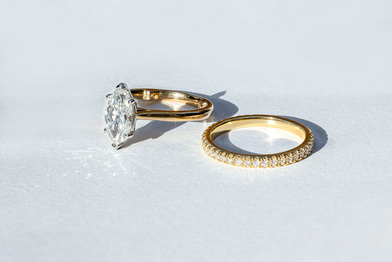Diamond 3/4 Around Ring