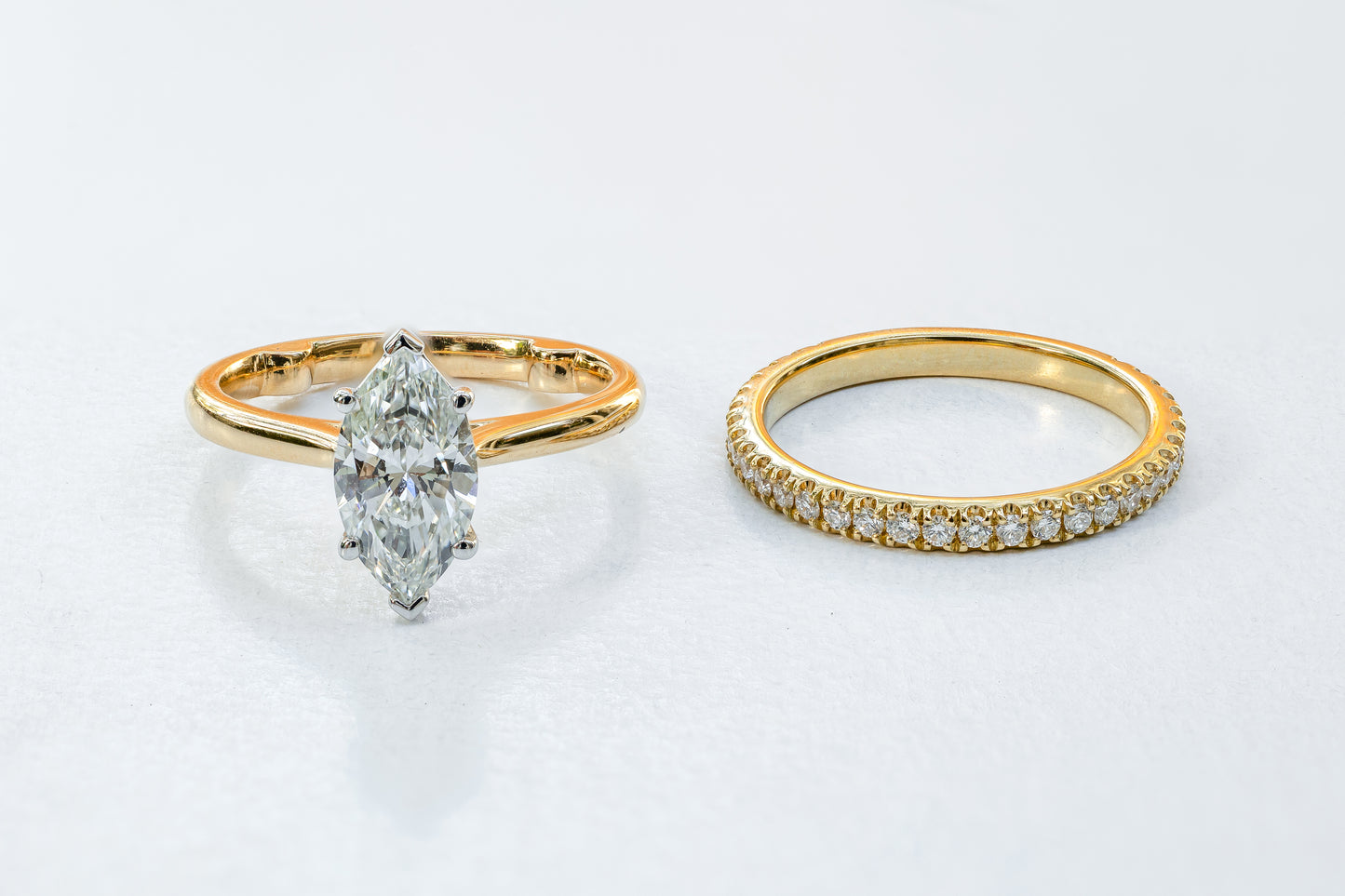 Diamond 3/4 Around Ring