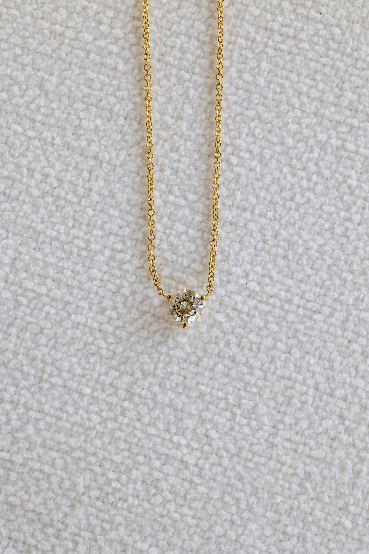 .70 Carat Diamond Prong Set Necklace