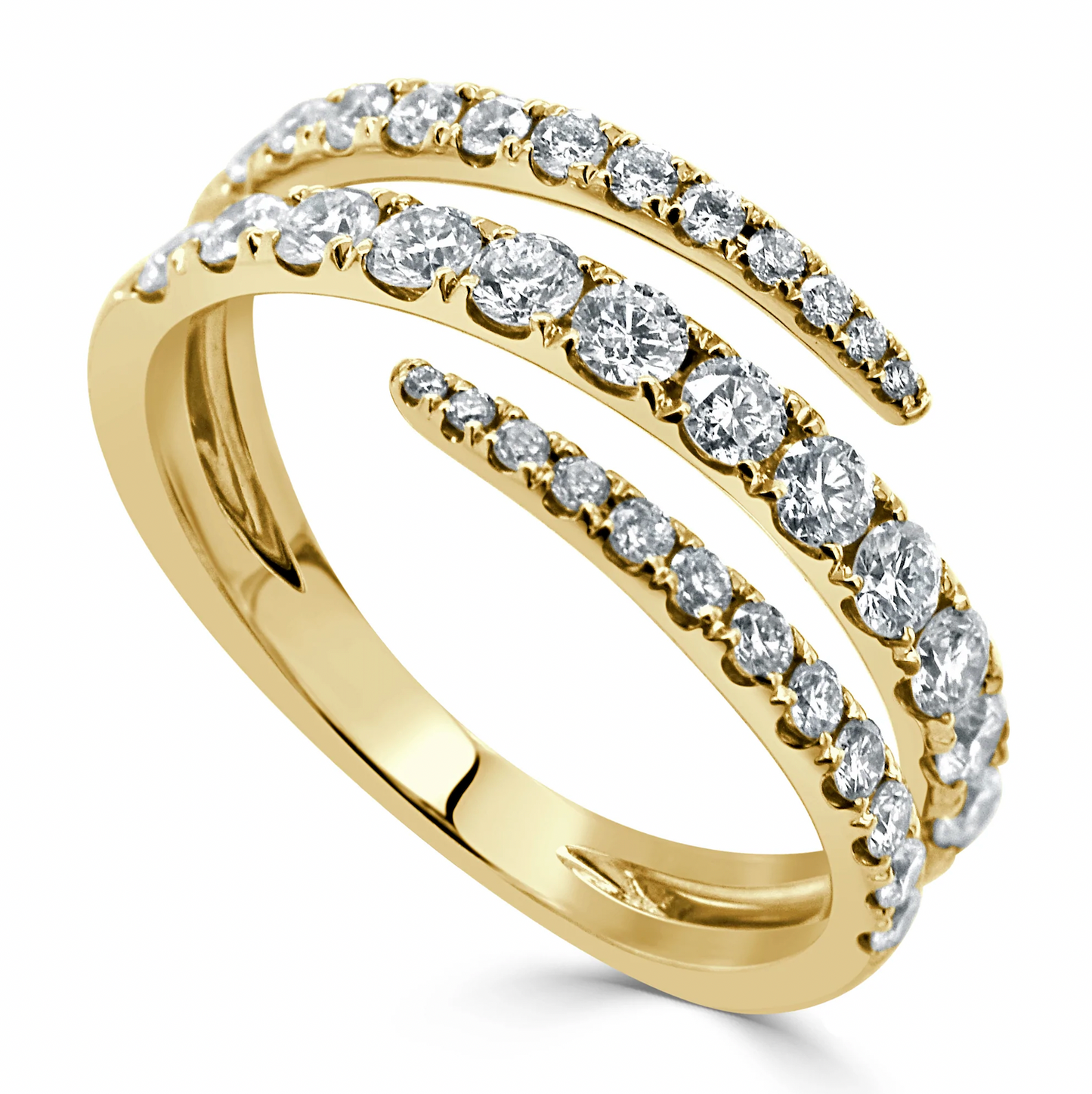 Load image into Gallery viewer, Diamond Wrap Ring
