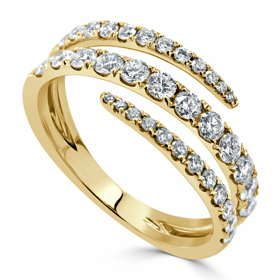 Load image into Gallery viewer, Diamond Wrap Ring
