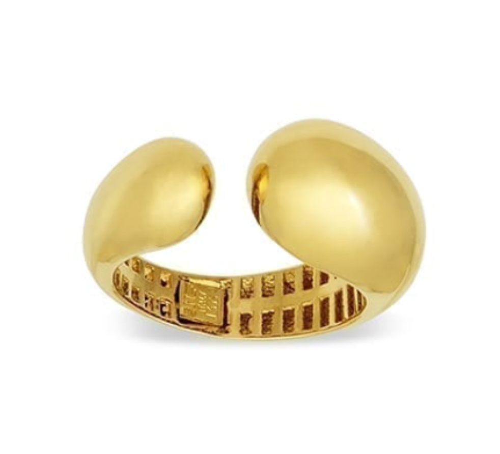 Domed Gold Ring