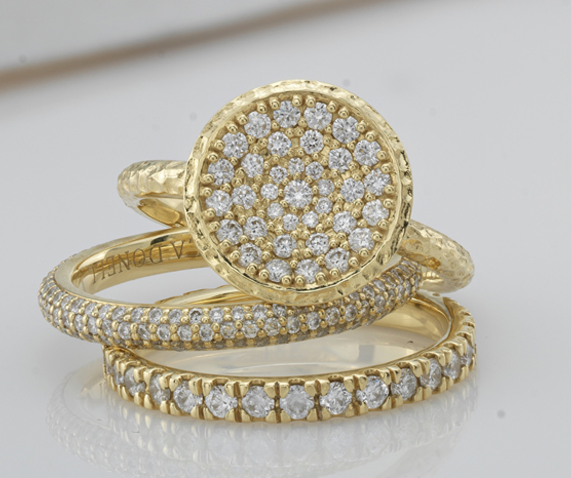 Diamond Disc Ring