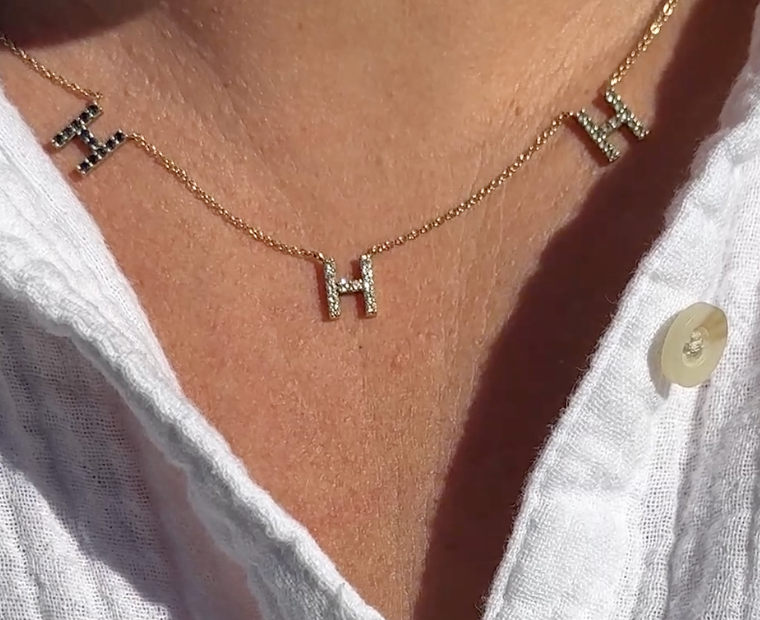 Customized Initial Necklace