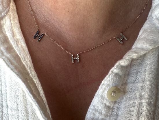 Customized Initial Necklace