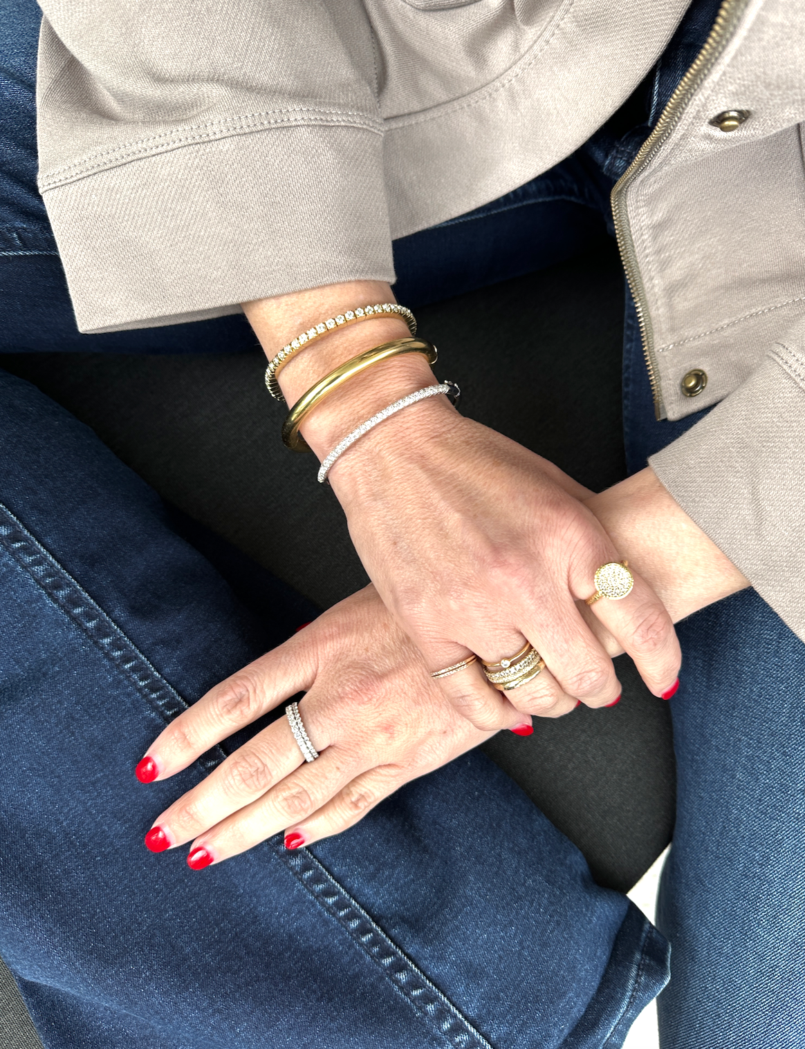 Diamond Stretch Bracelet - 4 ctw