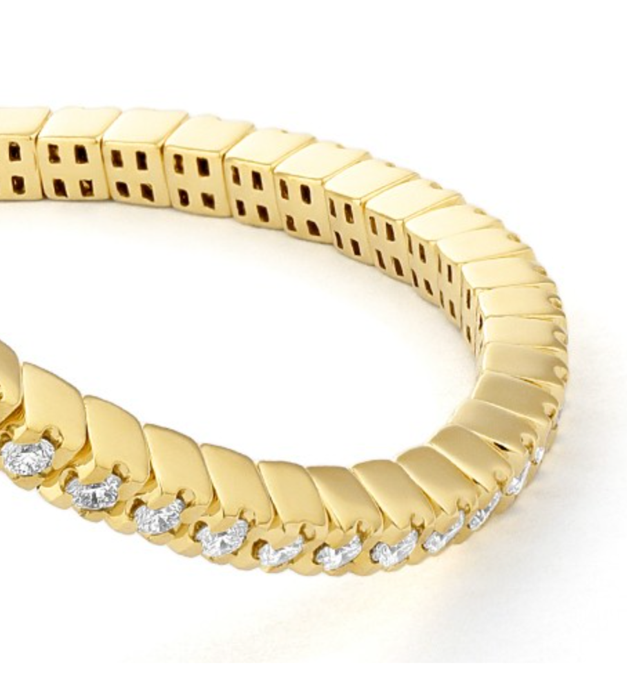 Load image into Gallery viewer, Diamond Stretch Bracelet - 4 ctw
