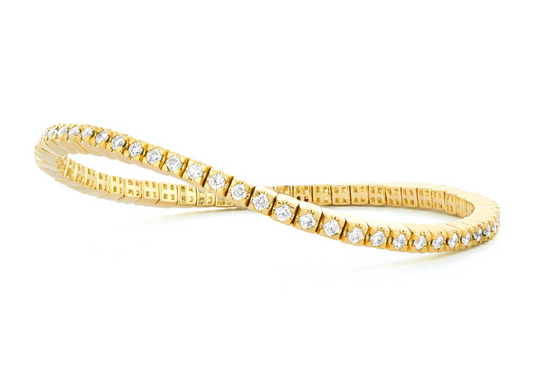 Load image into Gallery viewer, Diamond Stretch Bracelet - 2.15 ctw

