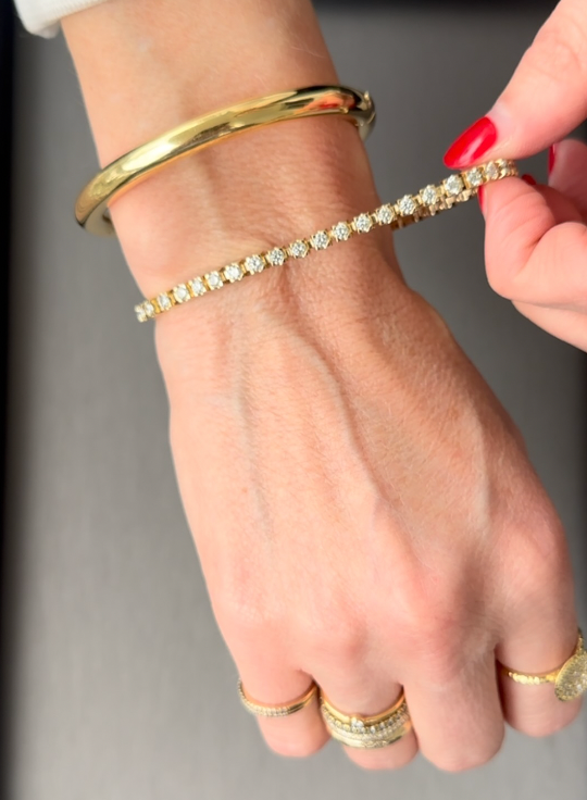 Diamond Stretch Bracelet - 3.25 ctw