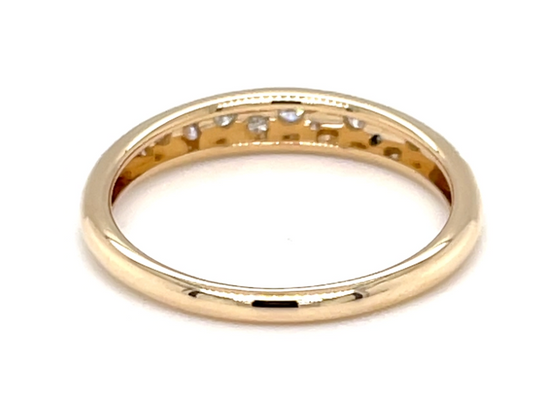 Diamond Rounded Ring
