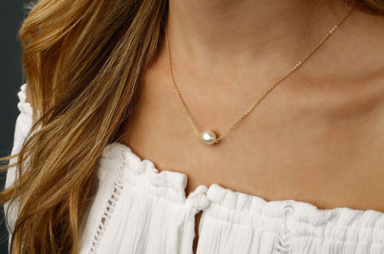 Baroque Pearl Necklace