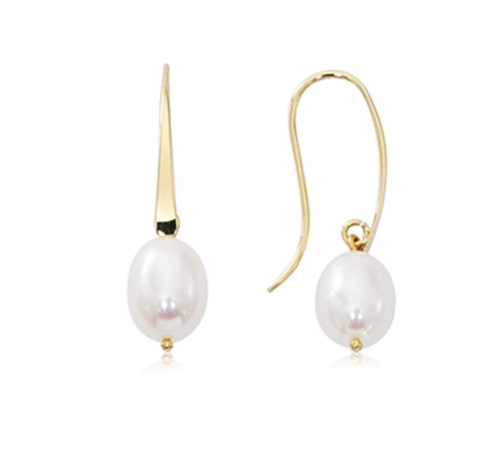 Elegant Pearl Drop Earrings