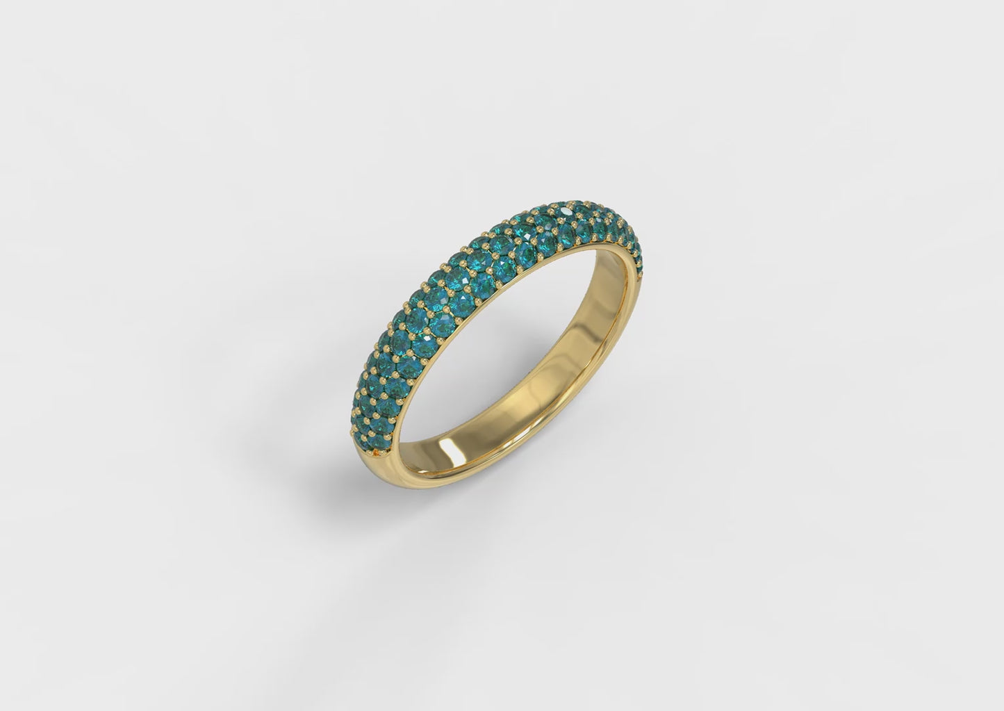 Load and play video in Gallery viewer, Colored Diamond Ring - Available in Other Colors
