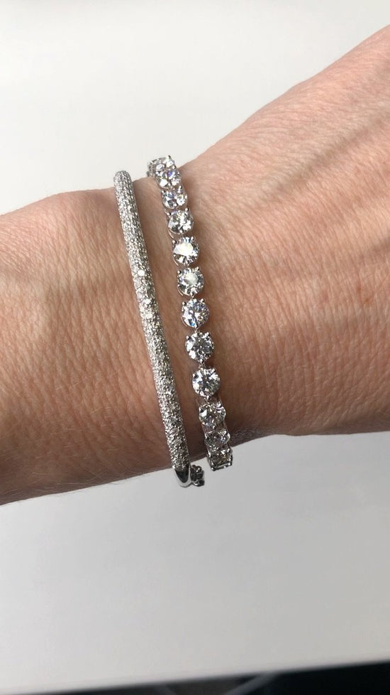 Load image into Gallery viewer, Diamond Tennis Bracelet - Contact Us for Pricing
