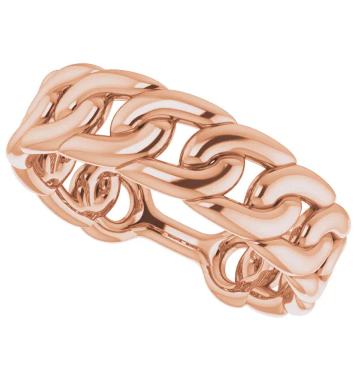 Chain Link Stackable Ring