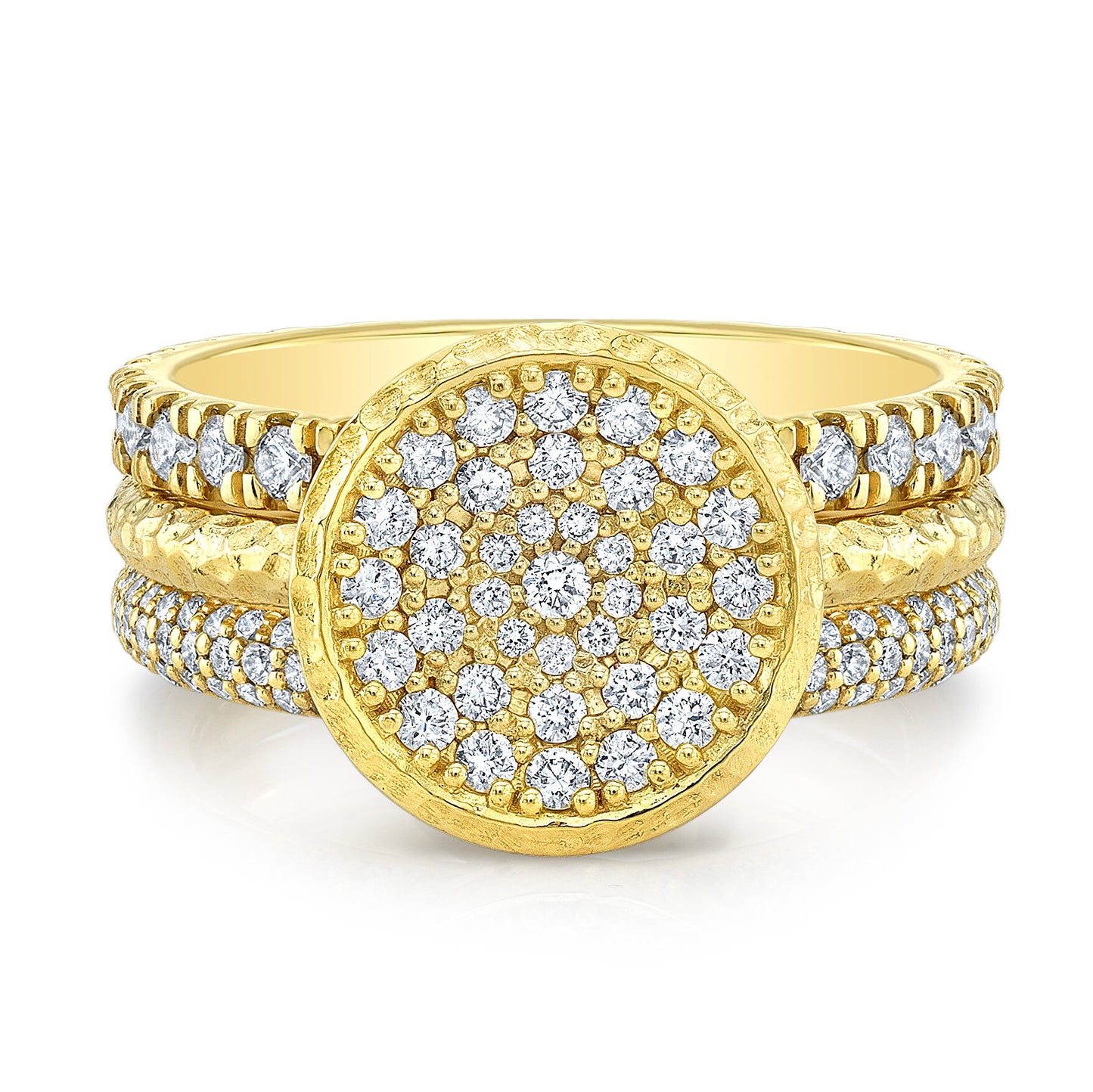 Diamond Disc Ring