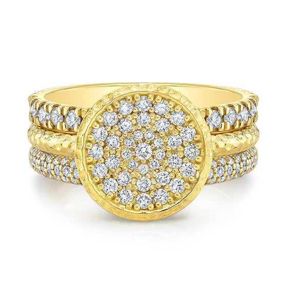 Diamond Disc Ring