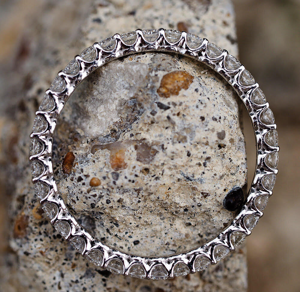 Diamond Eternity Band in U Shape Setting