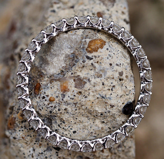 Diamond Eternity Band in U Shape Setting